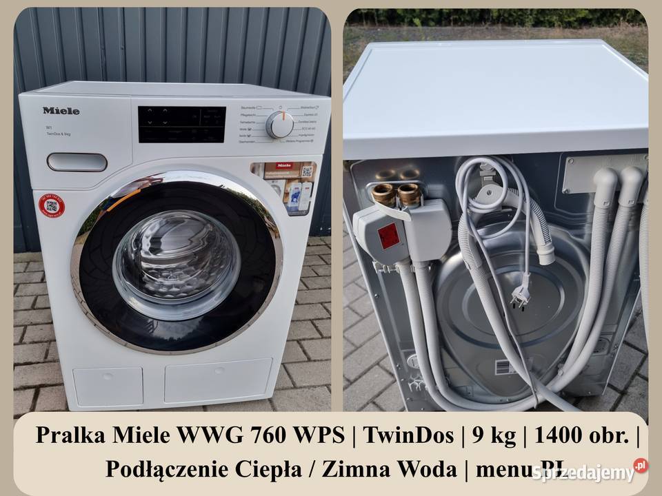 Pralka Miele WWG 760 WPS TwinDos 9 1400 obr Wrocław