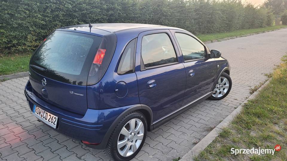 OPEL CORSA C LIFT 12B OPŁACONY KLIMA ELEKTRYKA benzyna Końskie
