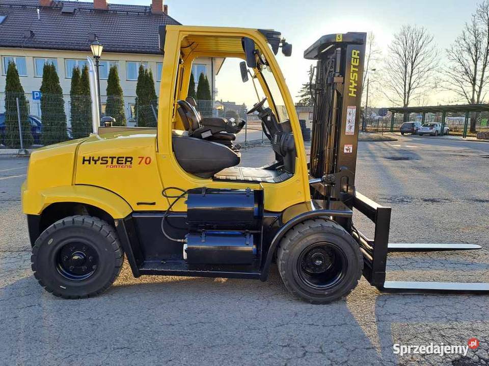 Wózek widłowy HYSTER H70FT LPG 7 ton UDT