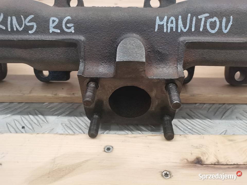 Kolektor wydechowy Manitou MLT 627 Perkins RG wielkopolskie Wilkowo