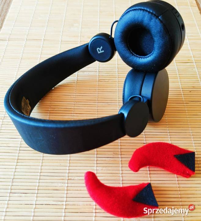 Słuchawki nausznekabel świecące odpinane rogi Słuchawki i głośniki Zawory sprzedam