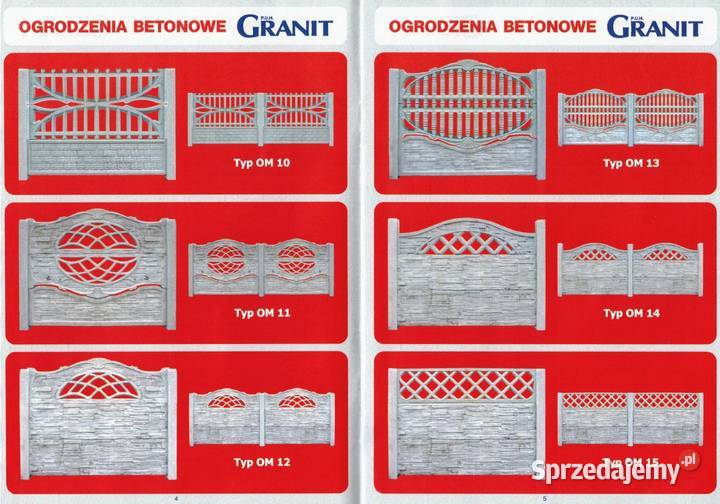 formy do ogrodzeń betonowych Zabawa