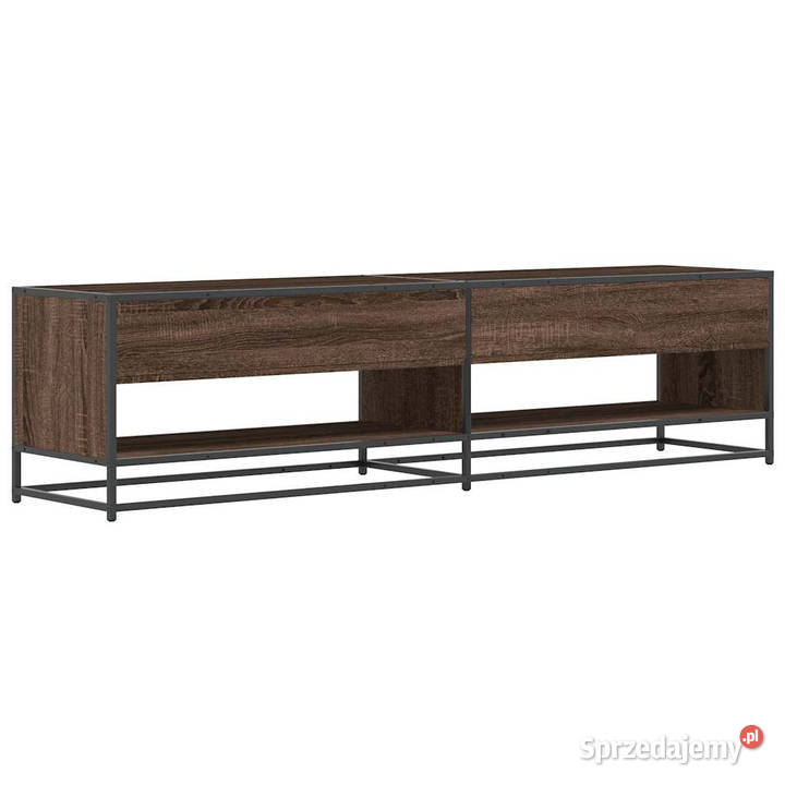 Szafka pod telewizor brązowy dąb 1805x40x46