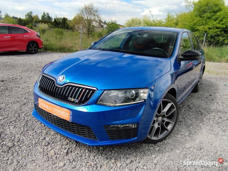 Skoda Octavia VRS 20 TDI 184 STAN KLIMA NAVI PDC VAT marża Częstochowa sprzedam