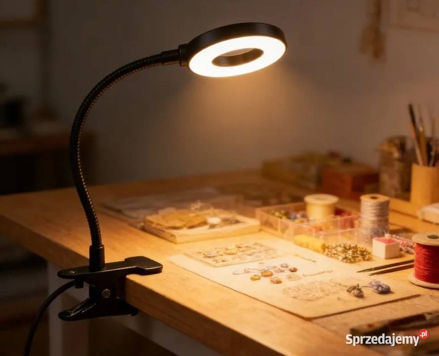 Lampka biurkowa LED na klips NOWA Eye Caring 3 Gliwice