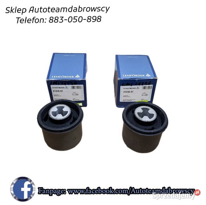 LEMFORDER 2123601 TULEJE BELKI TYŁ AUDI A3 GOLF Mielęcin