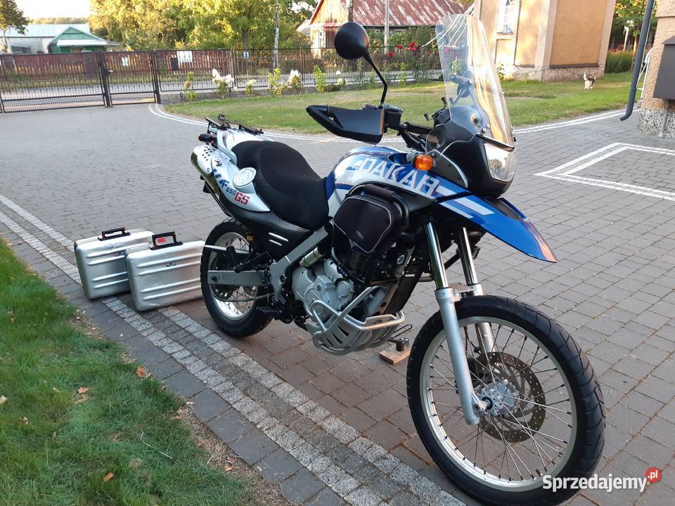 BMW F650 GS wersja Dakar ładny serwis adv Yamaha Motocykle, skutery, quady mazowieckie Suchożebry