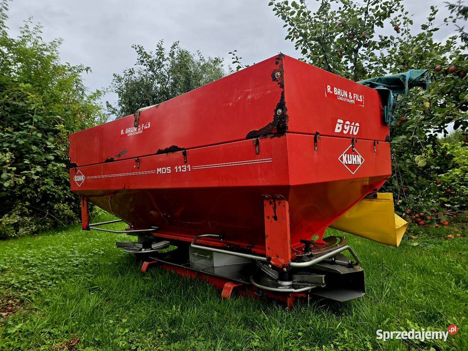 Rozsiewacz nawozu Kuhn MDS 1131 24M zachodniopomorskie Przewłoki