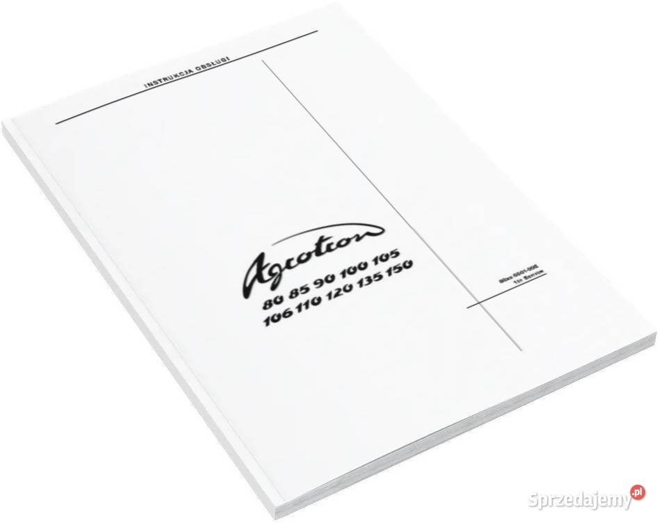 Instrukcja obsługi Agrotron 85 90 100 105 TT2 Szamotuły
