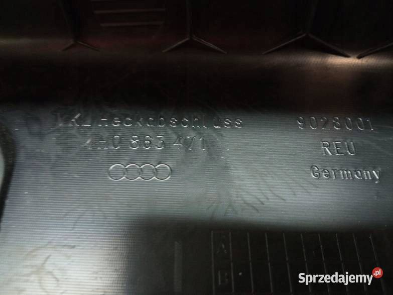OSŁONA PROGU BAGAŻNIKA PASA TYŁ 4H0863471 Audi Listwy i nakładki sprzedam
