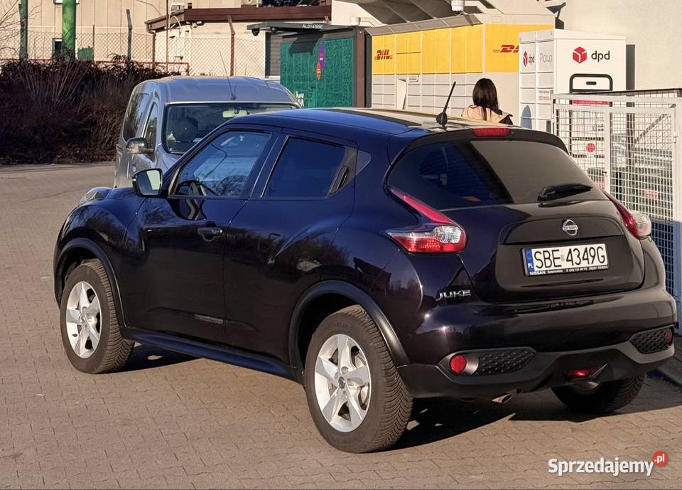 Nissan Juke 16 117 LPG piękny kolor super stan ABS Będzin