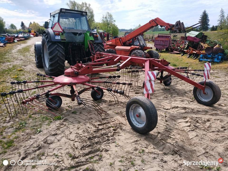 Zgrabiarka fella630 Claas żeowijarka kverneland warmińsko-mazurskie Kiwity