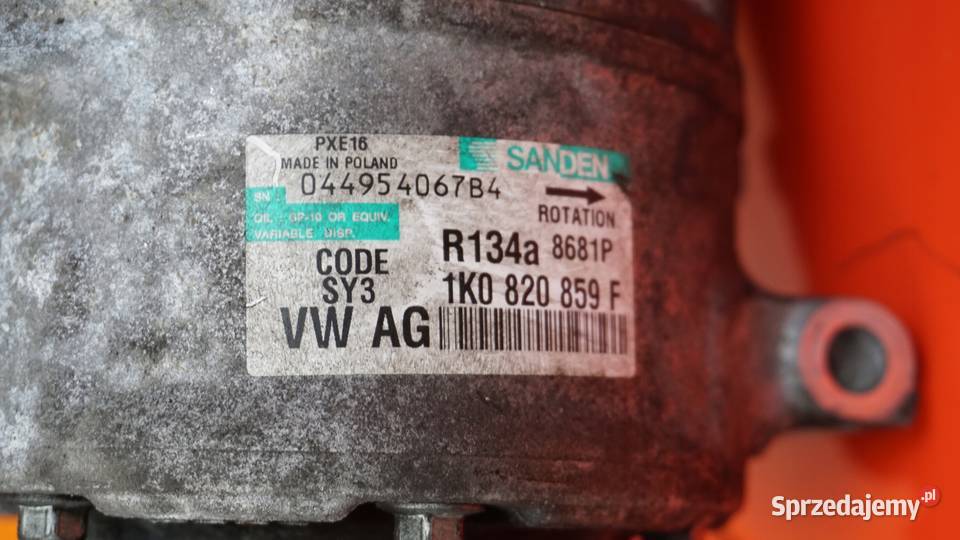 PASSAT B6 SUPERB 20 TDI 08r 140 BMP sprezarka Kompresory klimatyzacji Suków