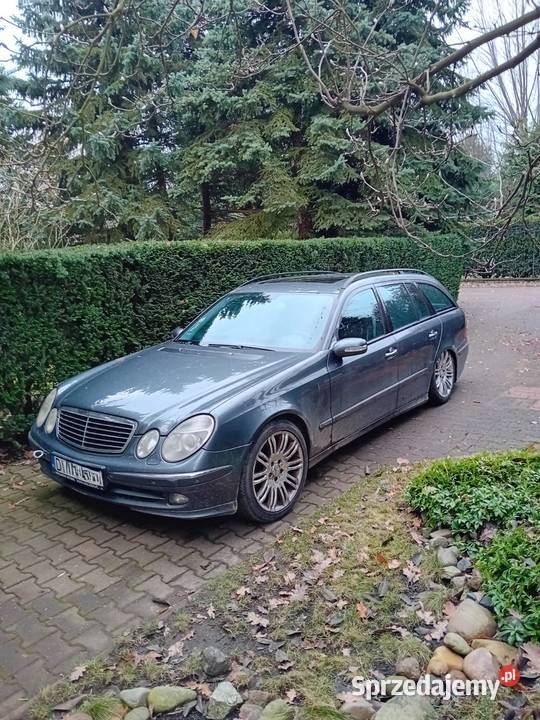 Mercedes W 211 E320 CDI 224 2006 Avantgarde diesel Wrocław