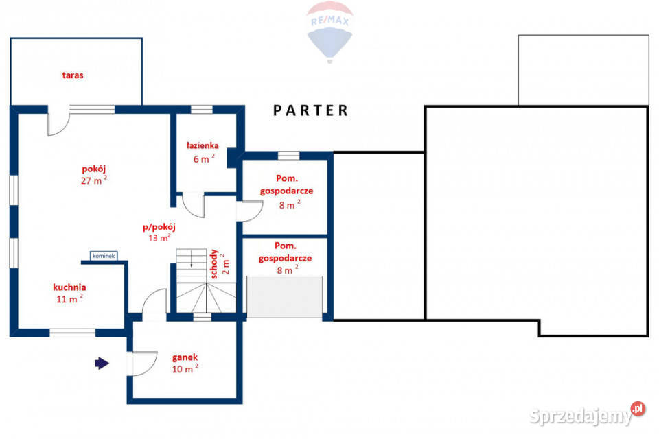 Bliźniak 155 m2 na działce 1082m2 Żabia Wola mazowieckie