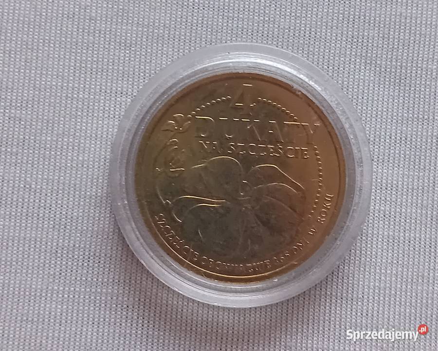 Moneta zastępcza 4 Dukaty Na Szczęście 2009 r St Numizmatyka Koźminek