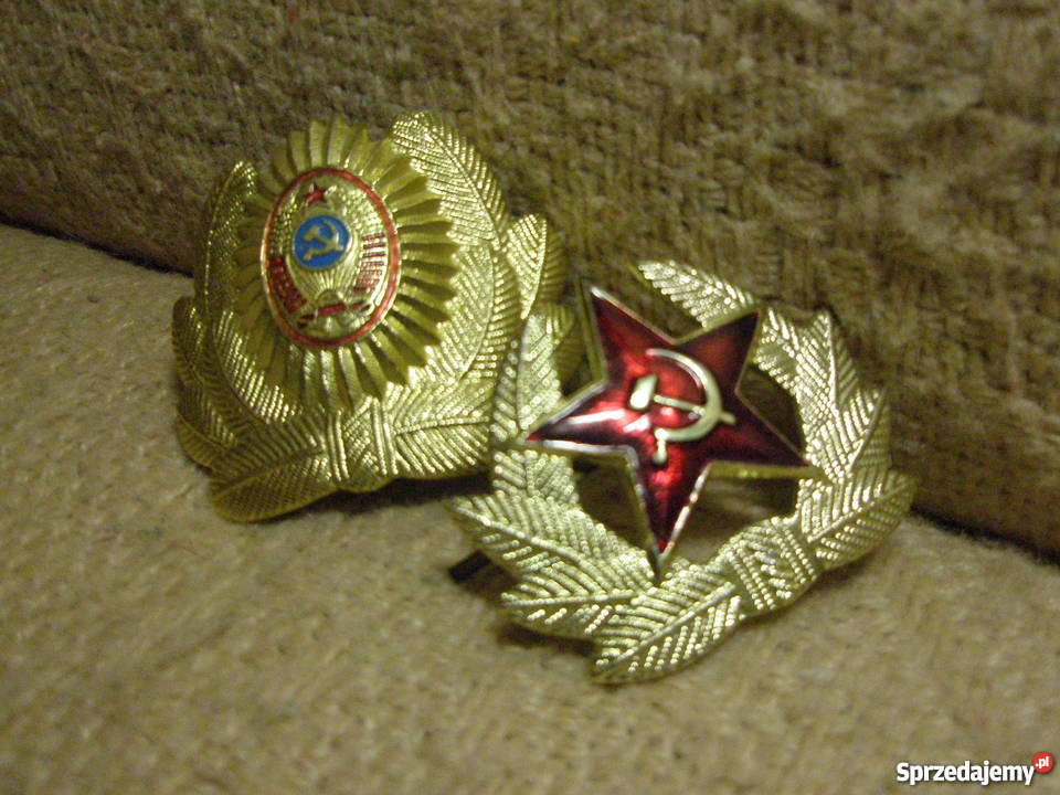 Emblematy wojskowe rosyjskie Ostrołęka sprzedam