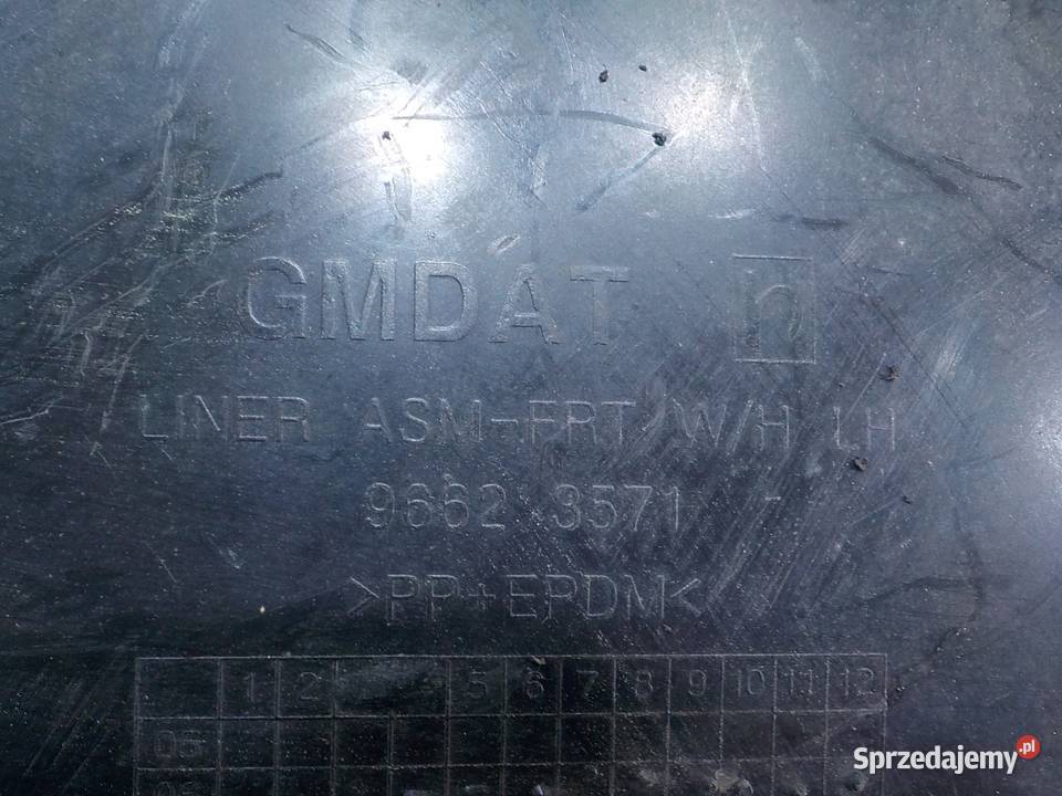 CHEVROLET CAPTIVA 08r 5D nadkole lewe przod osobowe Suków