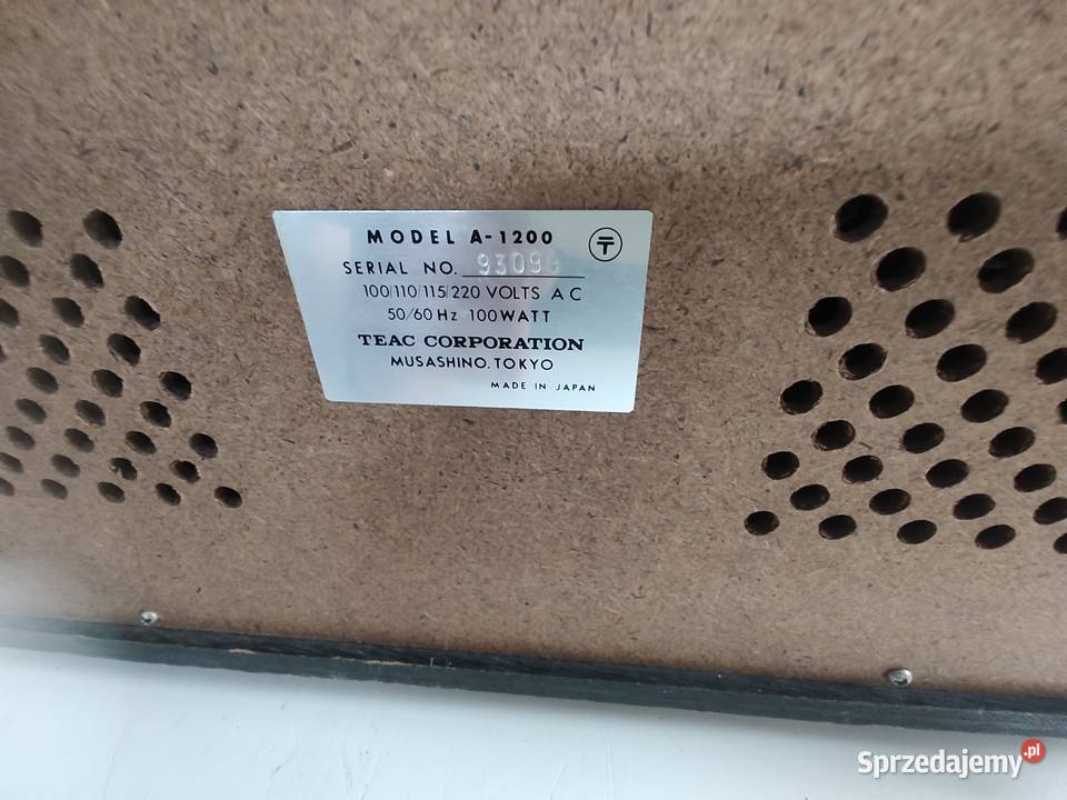 TEAC A1200 Oryginał Świdnica