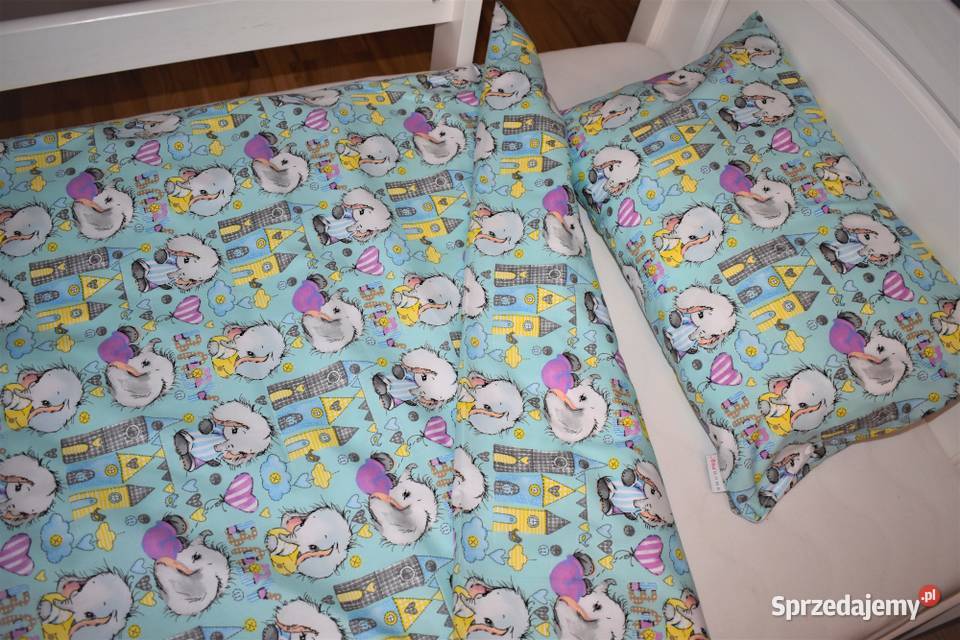 Pościel bawełniana do łóżeczka 120 x 90 sprzedam