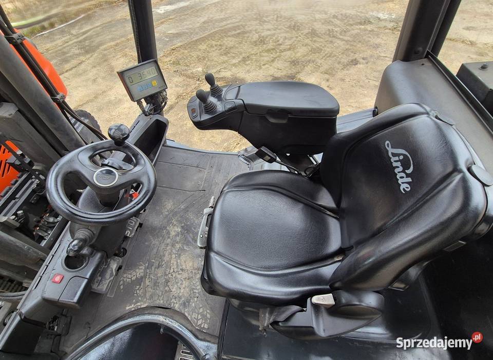 Linde H50D600 2019r DIESEL waga elek leasing Wózki widłowe Rybnik