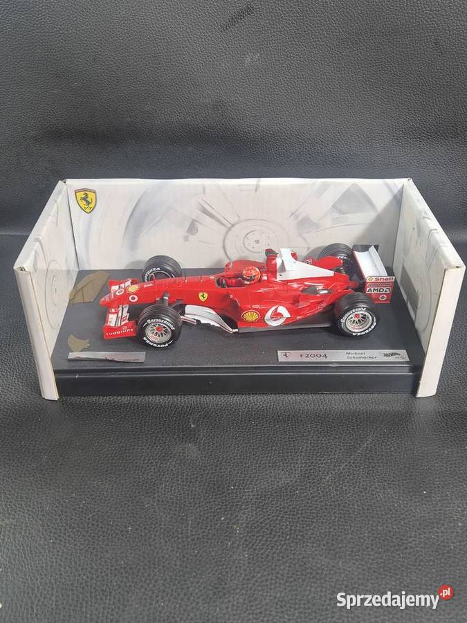 kolekcjonerski model bolidu Formuły 1 Ferrari Modelarstwo