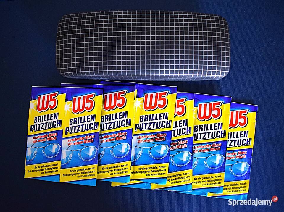 Etui do okularów plus 12 chusteczek do Chełmno