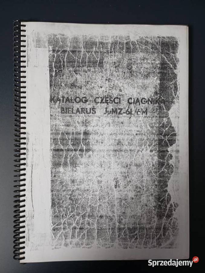 Katalog części JUMZ Białoruś w języku polskim Parczew