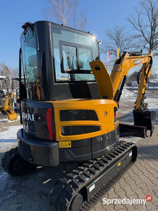 Koparka YUCHAI U35 KLIMA Silnik YANMAR 39t NOWA