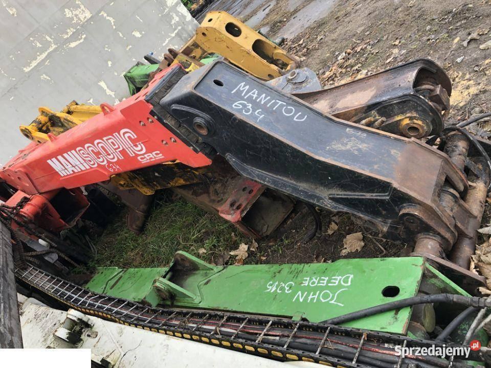 Manitou 634 Ramie Kompletne Części wielkopolskie sprzedam