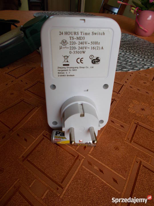 Programator czasowy do gniazda Elektryka i akcesoria Kłodzko