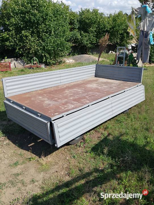 Przyczepa rolnicza D45 4tony wywrotka na 2 Tomaszów Mazowiecki