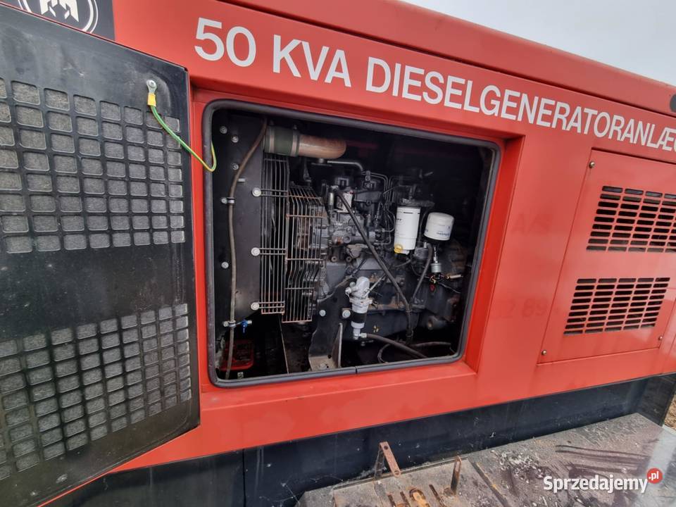 AGREGAT PRĄDOTWÓRCZY HIMOINSA 50 kVA 2015r 6800h Agregaty prądotwórcze Kraków sprzedam