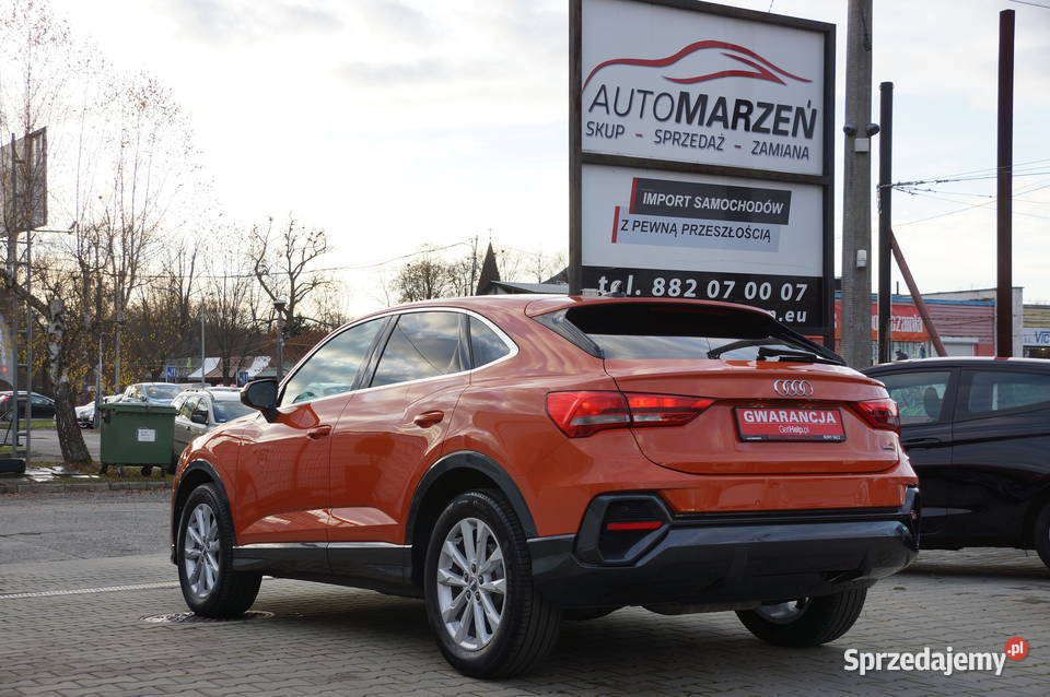Audi Q3 Sportback 20 TDI CR 190 4x4 Webasto Q3 Sportback Nowy Sącz