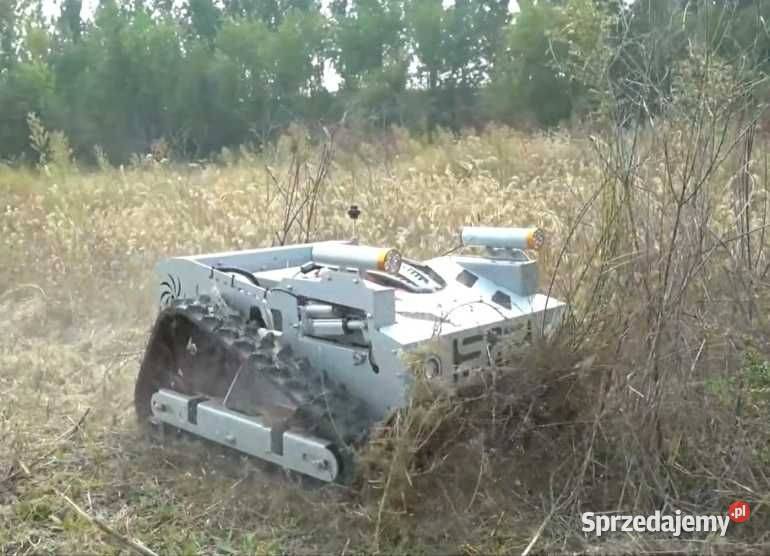 Nowa Kosiarka skarpowa spalinowa plus pług Ogród dolnośląskie Ścinawica