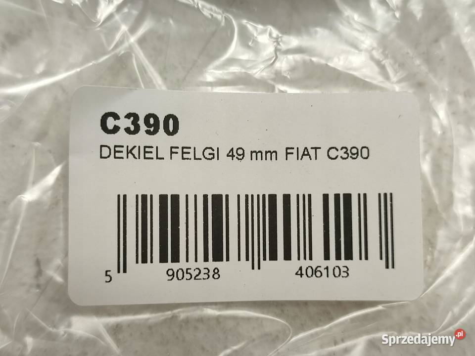 DEKIEL DEKIELEK FELGI 49x42mm FIAT C390