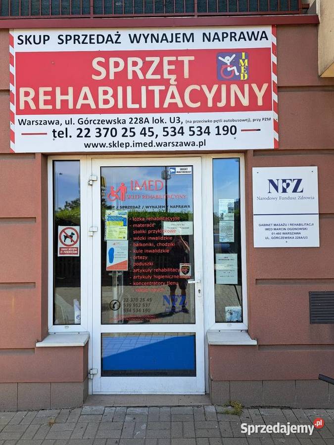 Łóżka Rehabilitacyjne Wypożyczalnia Sprzedaż Warszawa