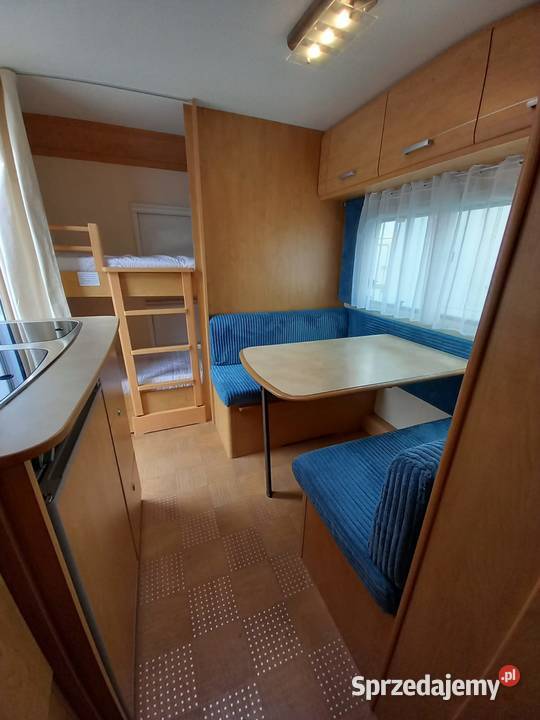 Przyczepa kempingowa Caravelir 56 osobowa łóżka Gdańsk sprzedam