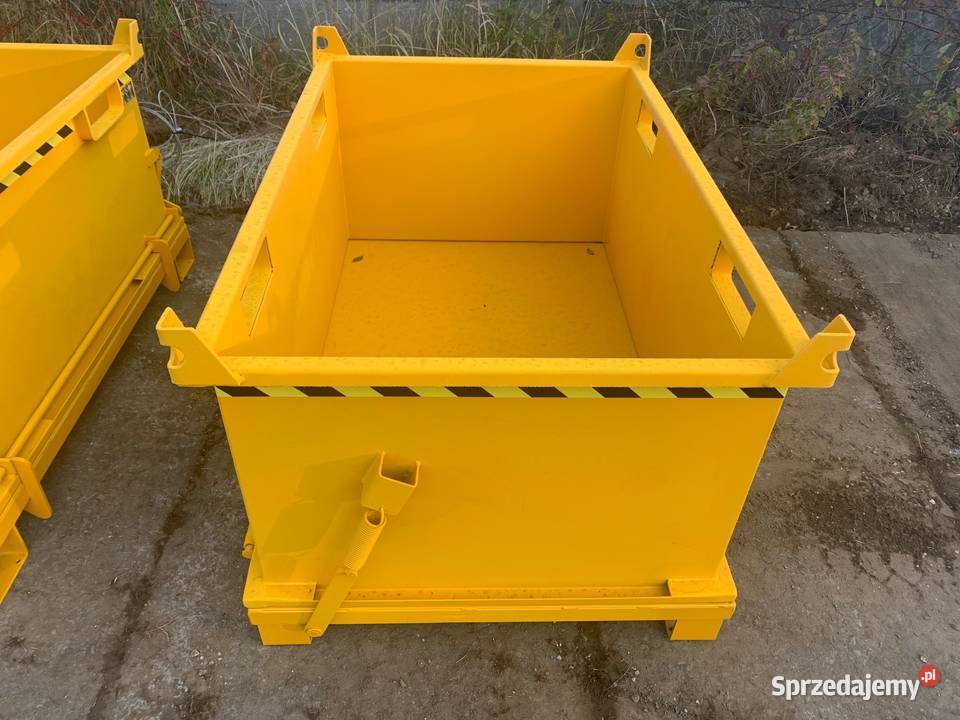 Pojemnik premium z klapowym dnem PMDB 500 L