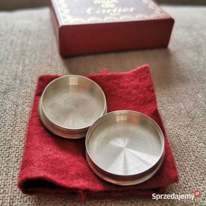 Cartier C dcor Pill Box pomysł na prezent srebro Warszawa