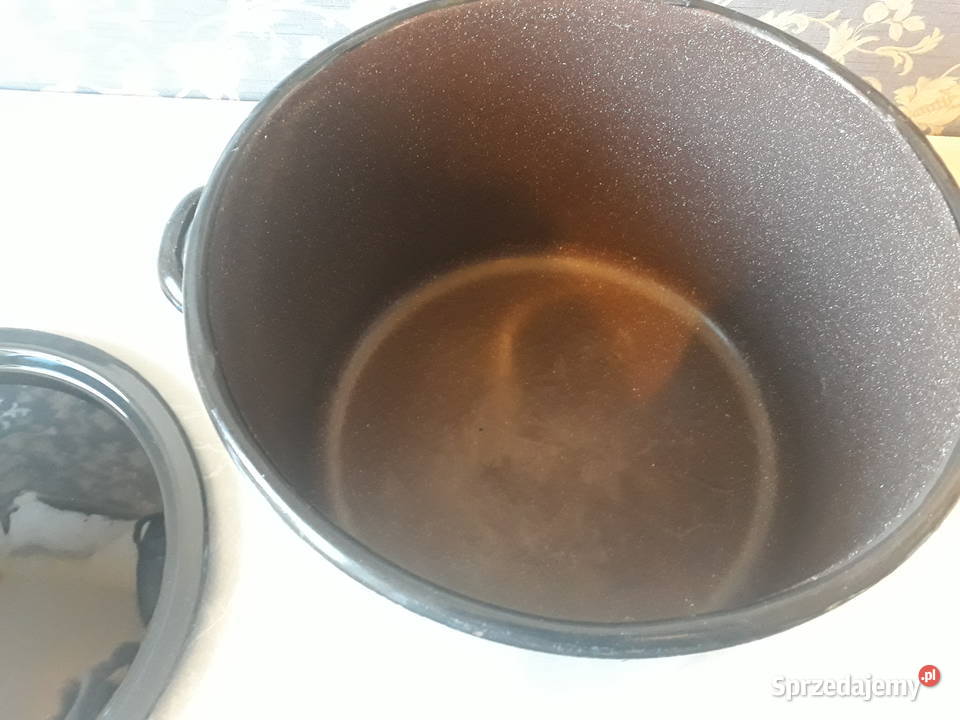 garnek na weki pasteryzacja słoików emalia Gdańsk