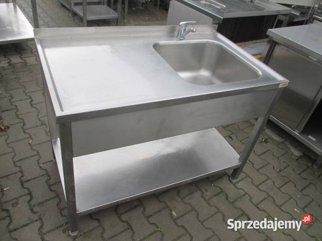 Zlew Gastronomiczny 1 Komorowy Z Półką 127085 wielkopolskie Ostrów Wielkopolski