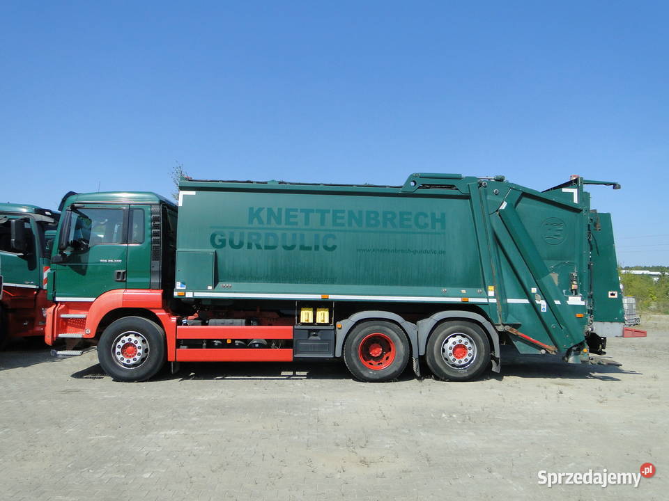 Śmieciarka MAN TGS 26320 Eur 6 Stasi Las sprzedam