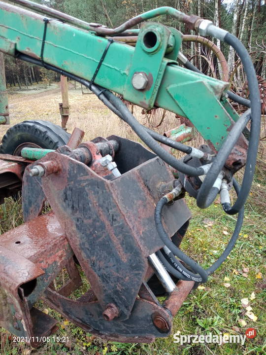 przyczepa do wywozu drzewa