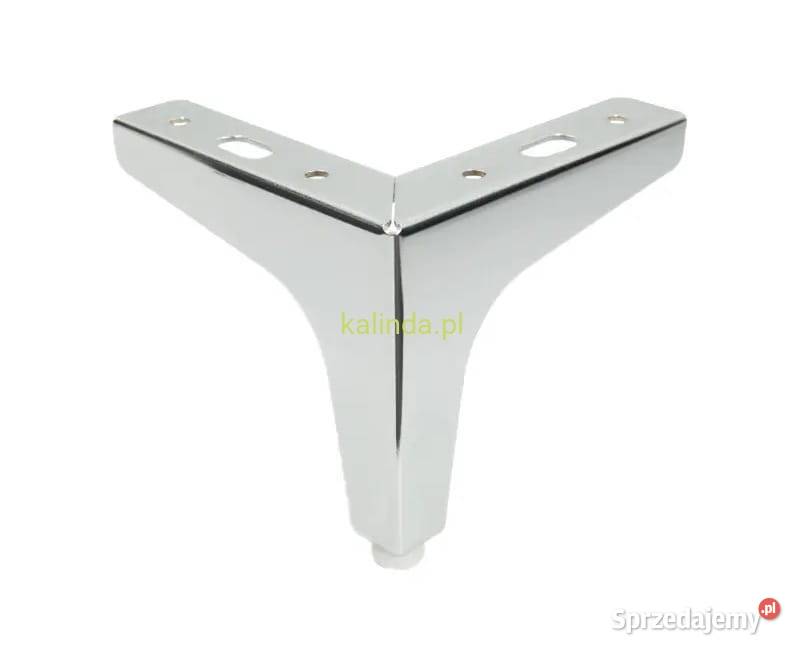 Noga narożna meblowa kotwica h100 chrom Wrocław