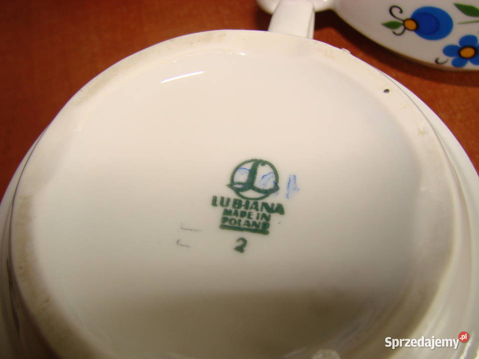 Lubiana wzór kaszubski bulionówka