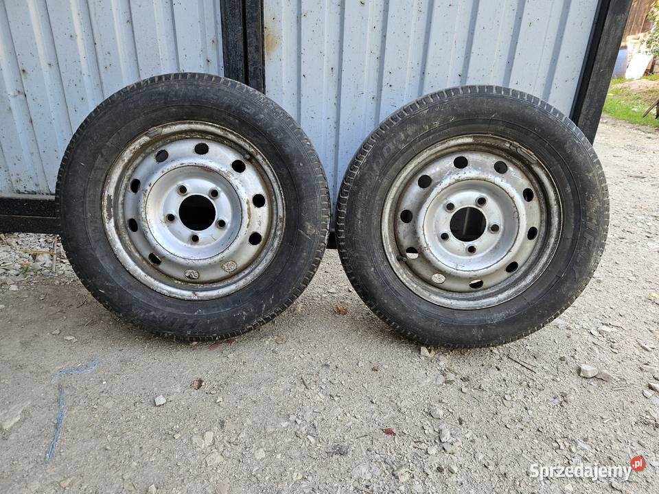 Felgi stalowe R16 5x130 z oponami Renault Master Kolosy