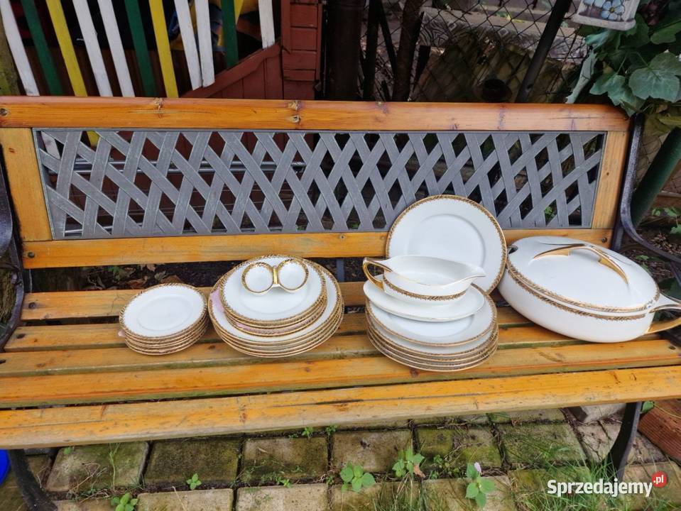 Porcelana przedwojenna Gieschein 90 Bogucice Jaworzno