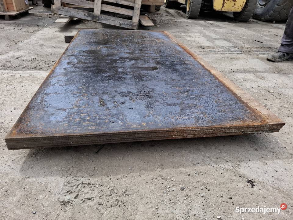 Blacha czarna o grubości 10mm w formacie 2x1metr Targoszyn