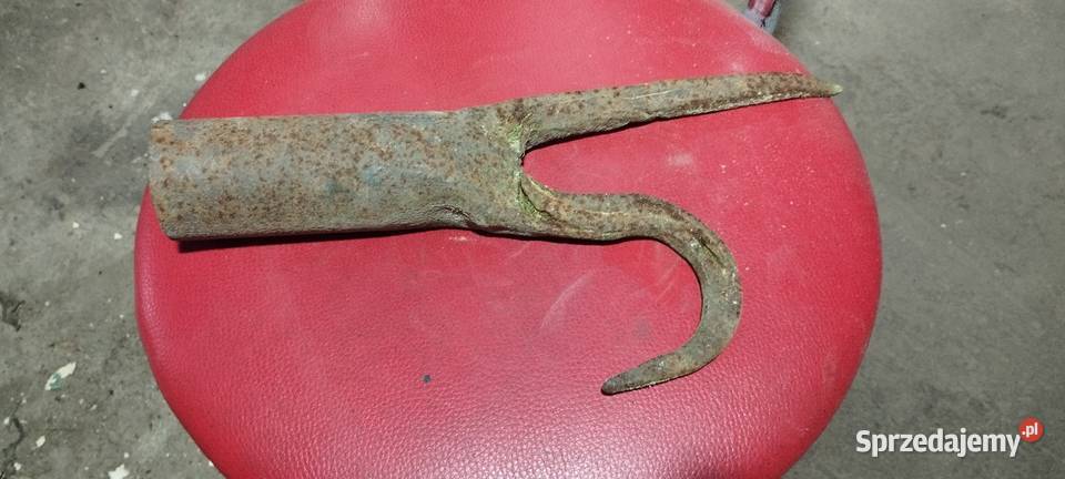 stare narzędzie stalowe nóż hak vintage do Wędzina